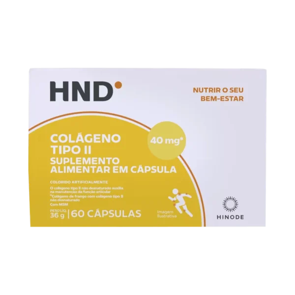 Colágeno Tipo II HND 60 Cápsulas
