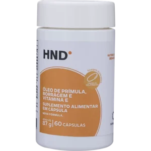 Óleo de Prímula, Borragem & Vitamina E 60 Cápsulas HND