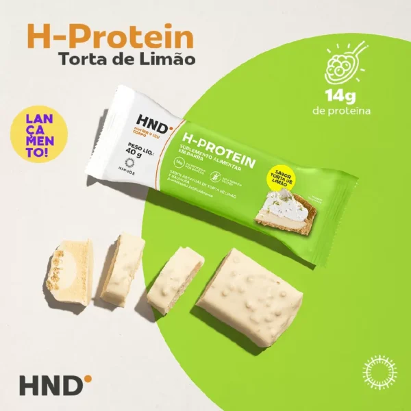 H-Protein Barrita Proteica Sabor Tarta De Limón 40g - Imagen 2